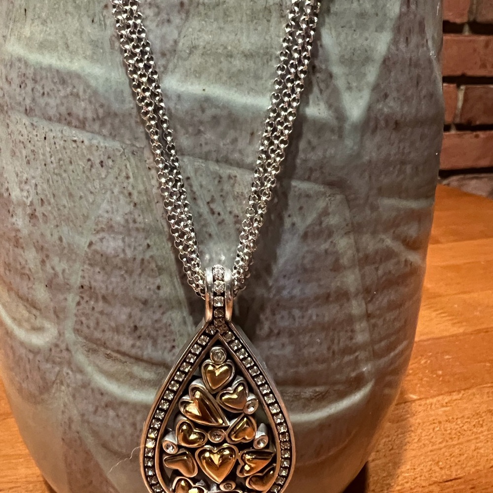 Brighton teardrop heart pendant necklace